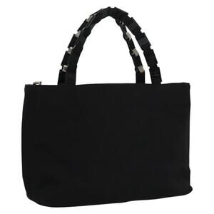 Salvatore Ferragamo Hand Bag Nylon Black